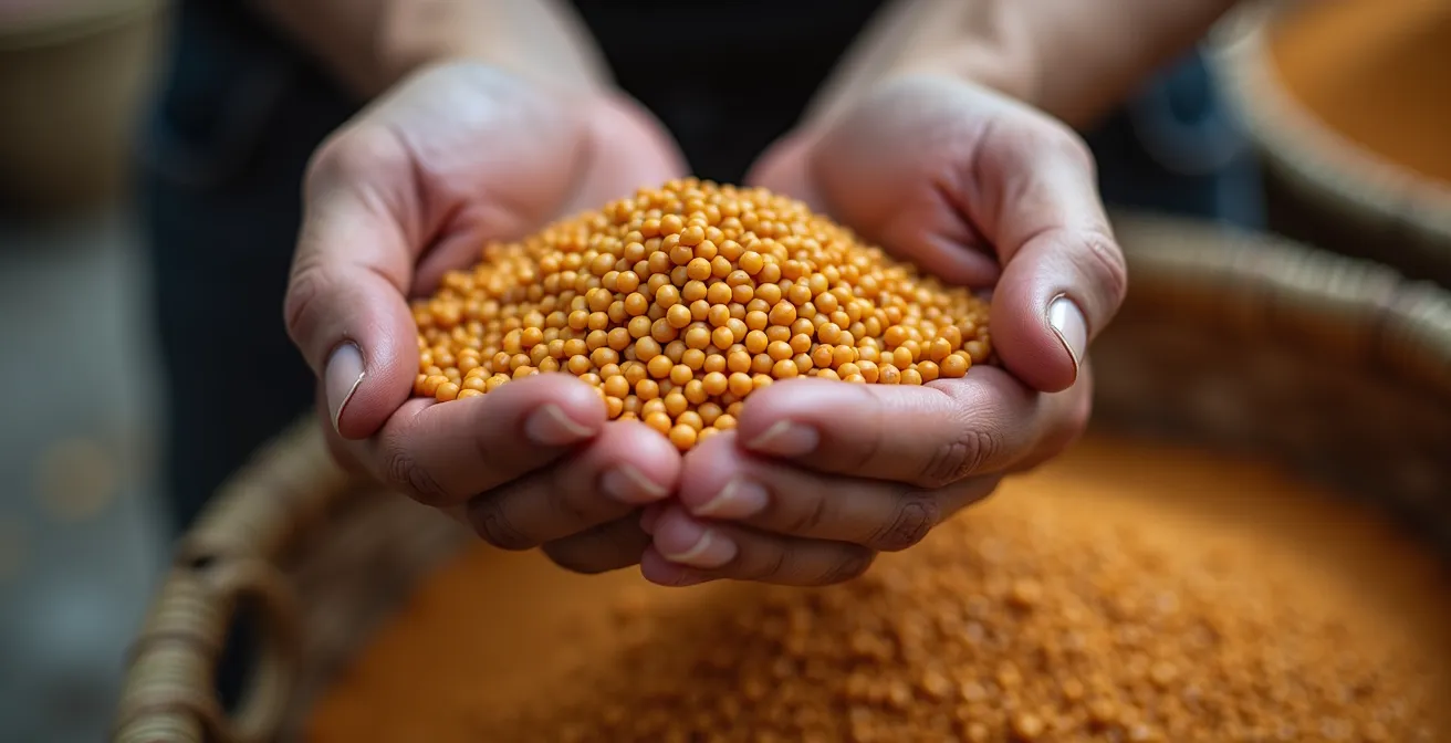 Touristes achetant des produits locaux au marché traditionnel de Cilaos pour soutenir l'économie locale